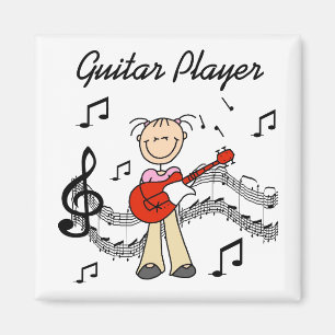 Joueur de Guitare Magnet