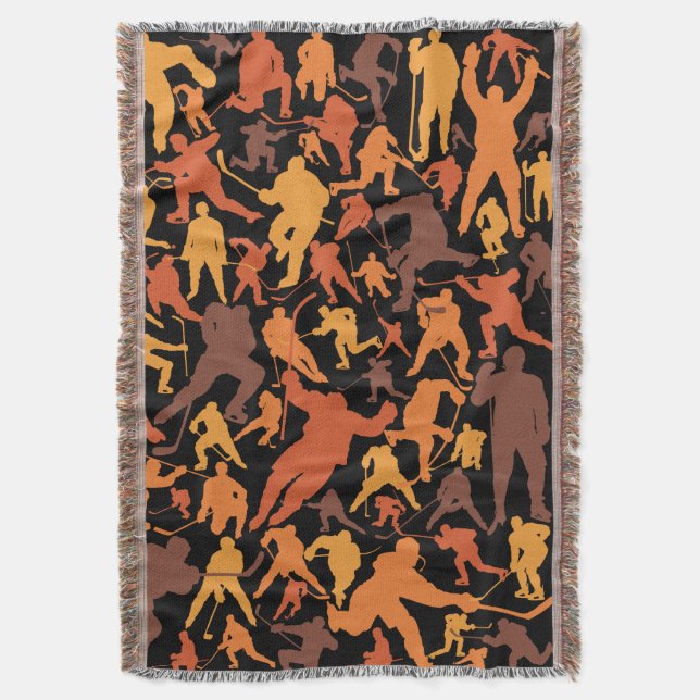 Joueur de hockey Motif Jeu couverture (devant Vertical)