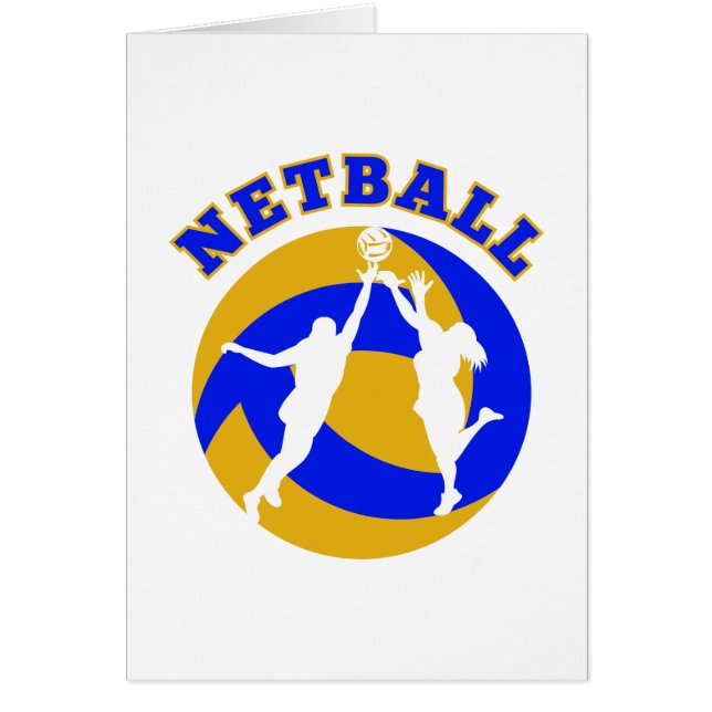 Joueur de net-ball rebondissant pour la boule (Devant)