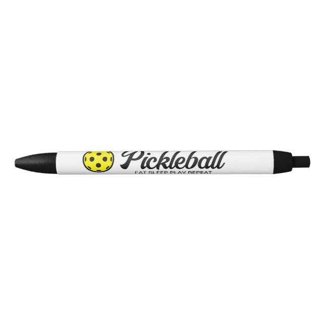 Joueur de pickleball écrivant des stylos avec une  (Devant)