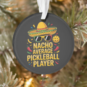 Joueur de pickleball moyen nacho