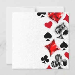 Joueur de poker Joueur de cartes de jouer costumes