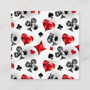 Joueur de poker Joueur de cartes de jouer costumes