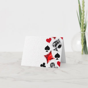 Joueur de poker Joueur de cartes de jouer costumes