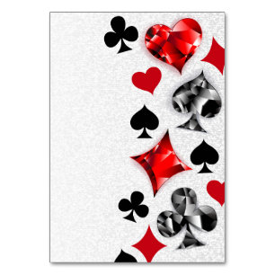 Joueur de poker Joueur de cartes de jouer costumes