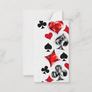 Joueur de poker Joueur de cartes de jouer costumes