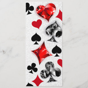 Joueur de poker Joueur de cartes de jouer costumes