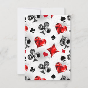 Joueur de poker Joueur de cartes de jouer costumes