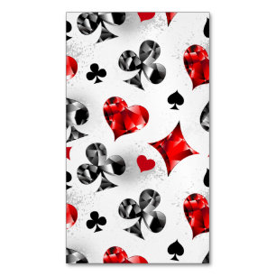 Joueur de poker Joueur de cartes de jouer costumes