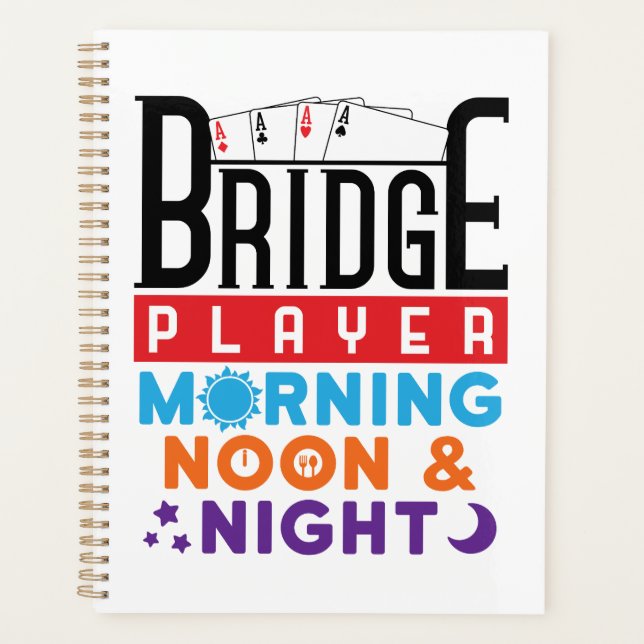 Joueur de pont le matin midi et soir (Devant)