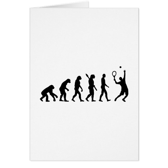 Joueur de tennis d'évolution (Devant)