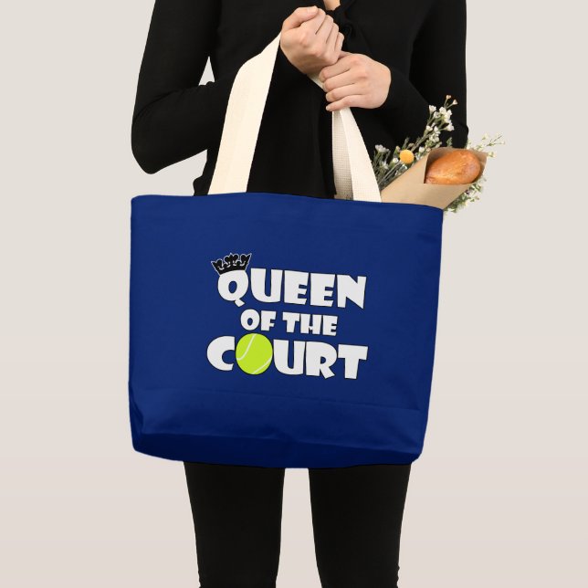 Joueur de tennis Queen of the Court Sac fourre-tou (Devant (produit))