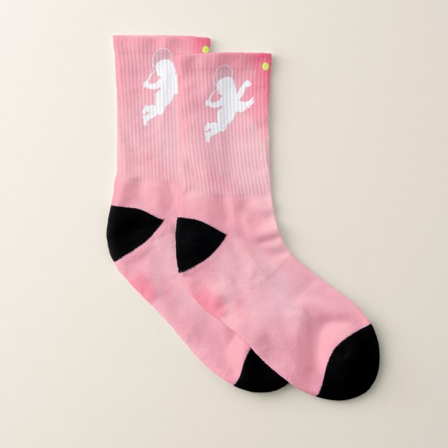 Joueur de tennis rose (Paire)