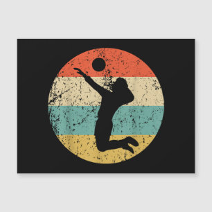 Joueur de volley-ball vintage