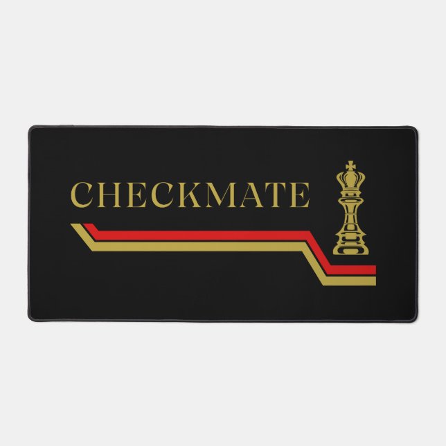 joueur d'échecs cochonne or rouge (Recto)