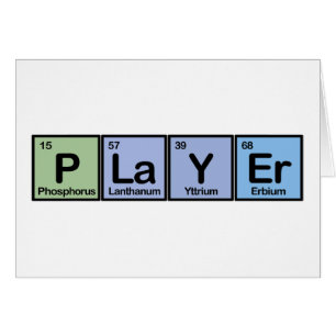 Joueur fait d'éléments