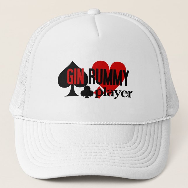 Joueur Gin Rummy casquette (Devant)