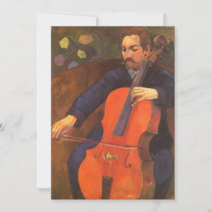 Joueur Schneklud Portrait par Paul Gauguin