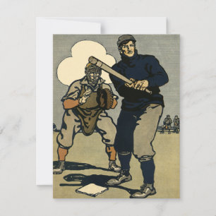 Joueurs De Baseball vintages, Art Stylisé