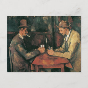 Joueurs de cartes par Paul Cezanne, Art Vintage