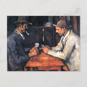 Joueurs de cartes Paul Cezanne Peinture Art