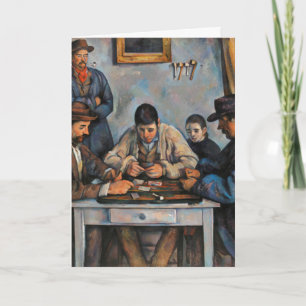 Joueurs de cartes Paul Cezanne Peinture Art