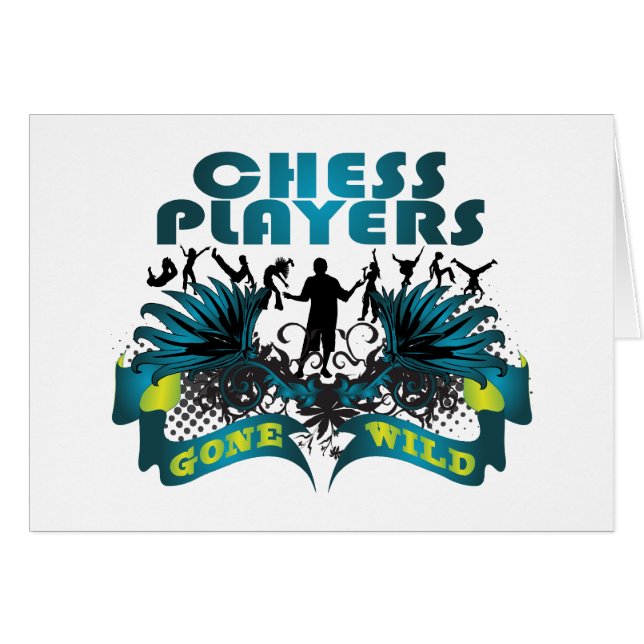 Joueurs d'échecs fous (Devant horizontal)