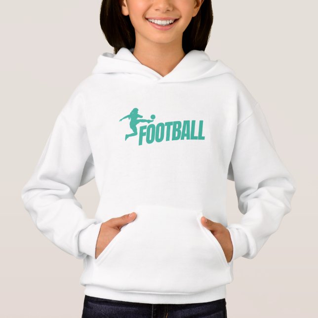 Joueuse de football, Cadeau d'anniversaire, équipe (Devant)