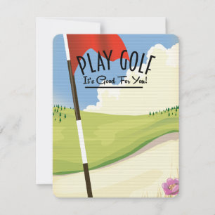 Jouez au golf ! C'est bon pour vous !