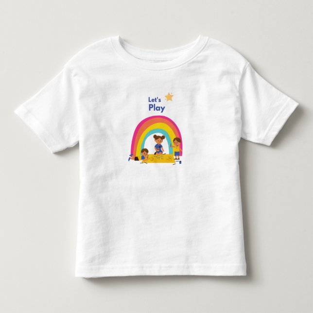 Jouons au tshirt pour enfants  (Devant)