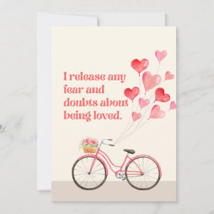 Jour 14 Manifeste du Coeur Rouge Love Affirmation