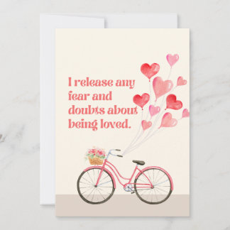 Jour 14 Manifeste du Coeur Rouge Love Affirmation