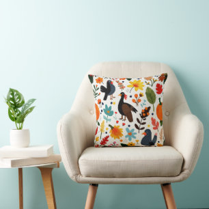 Jour d'Action de grâce Coussin d'automne