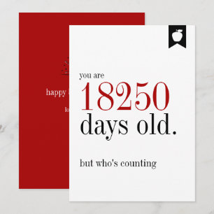 Jour d'anniversaire Jours Ancien Carte d'anniversa