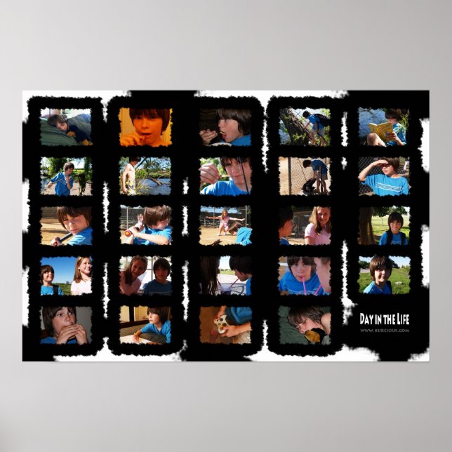 Jour dans la vie - Poster (Devant)