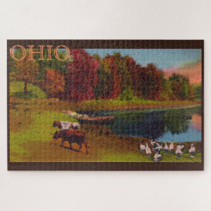 Jour d'automne dans l'Ohio Grand Puzzle