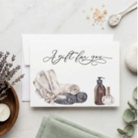 Jour de bon de cadeau de salon de spa de massage 