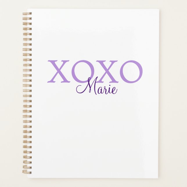 Jour de la Saint Valentin Xoxo ajouter nom pastel  (Devant)