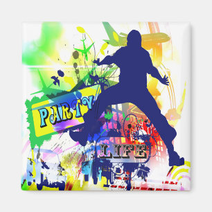 Jour de la vie Magnet Dance Cadeau