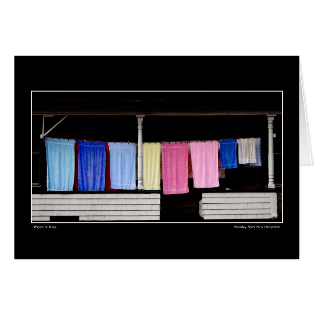 Jour de lessive New Hampshire rigide (Devant horizontal)