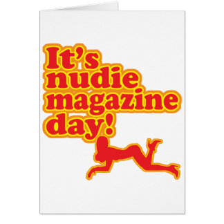 Jour de magazine de Nudie !