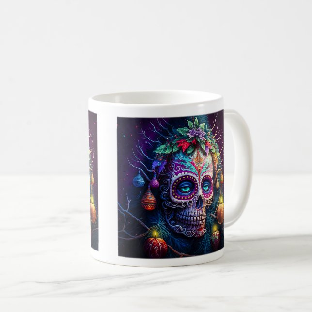 Jour de Noël de la Mug Classique Morte, 11 oz (Devant droit)