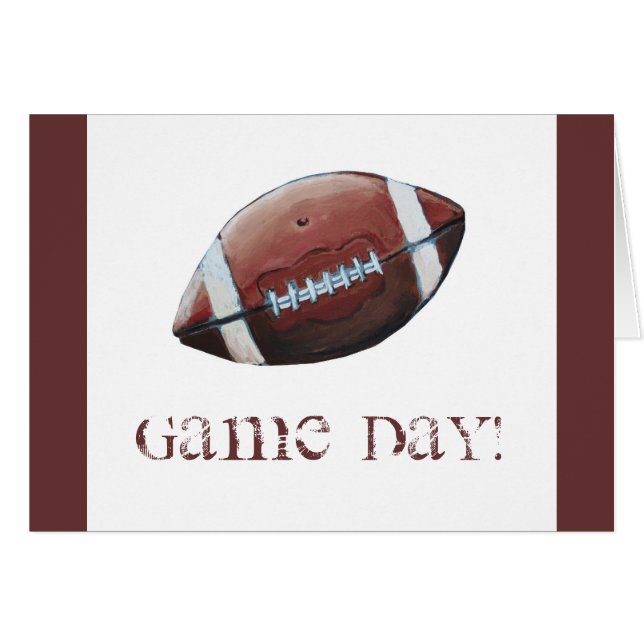 JOUR DE PARTIE DE FOOTBALL ! (Devant Horizontal)