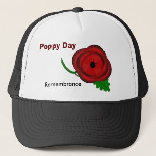 Jour de pavot, casquette de souvenir