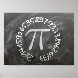 Jour de Pi PiDay Tableau Noir Éducation