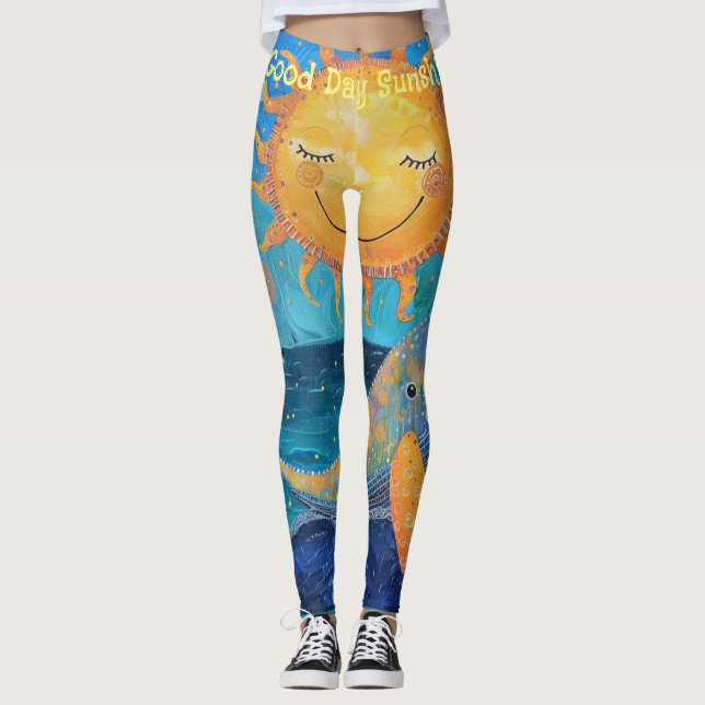 Jour de soleil Leggings (Devant)