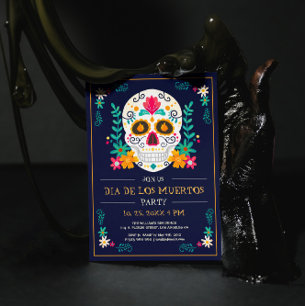 Jour des Morts, Invitation à la fête Dia De Los Mu