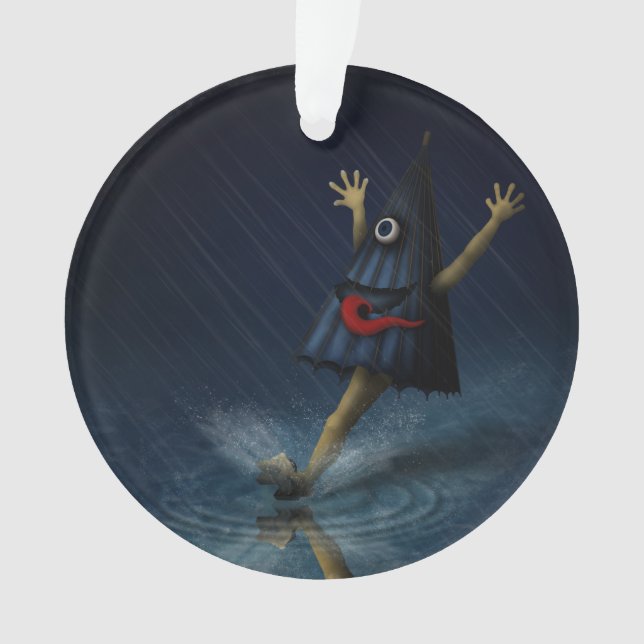 Jour des pluies du fantôme japonais de Kasa Obake (devant)