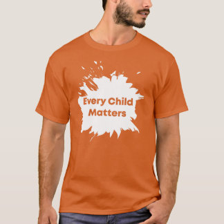Jour des T-shirts orange Chaque enfant compte