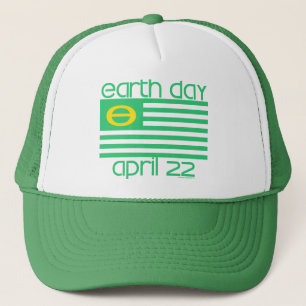 Jour des terres Drapeau 22 avril Casquette